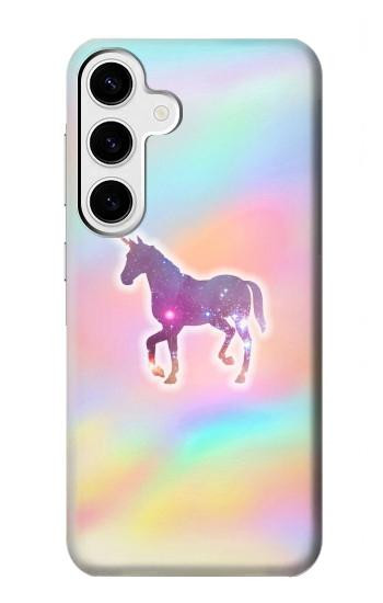 S3203 Rainbow Unicorn Case For Samsung Galaxy S24 Plus